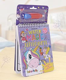 Unicorn Water Magic Colouring Book with Pen - English