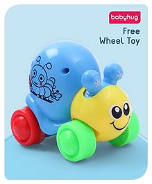 Babyhug Snail On Wheels- Blue