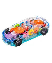 DHAWANI Gear Display Transparent Car Toy (Colour May Vary)