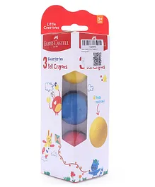 Faber Castell Little Creatives 3 Kindergarten Ball Crayons- Multicolor