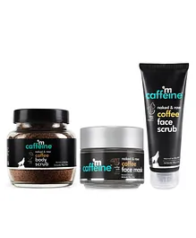 mCaffeine Coffee De-Tan Kit Remove Tan & Dead Skin - 300 g