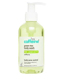 mCaffeine Green tea body wash with BHA Salicylic acid - 200 ml