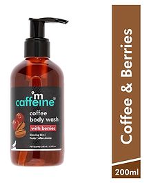 mCaffeine Coffee Body Wash With Berries - 200 ml