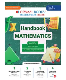 Oswaal Handbook Classes 11 & 12 All Leading Competitive Exams New & Updated- Mathematics