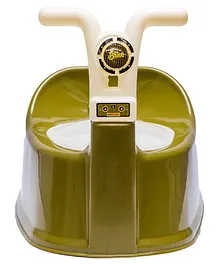 Adore Basics Wroom Baby Potty Trainer Chair with Lid and Handle with Free 1 Potty Liner Bag - Green