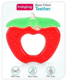 Babyhug  Banana Shaped Silicone Teether - Green
