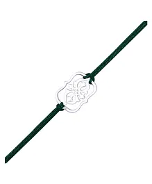 Osasbazaar Sterling Silver Rakhi for Rakshabandhan Anti Allergic Accessory 90%-92.5% Pure BIS Hallmarked