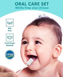 Oral Care Disposable Mouth Swabs Free size 40 Pieces- White