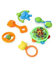 Sunny My First Rattle Set 6 Pieces  (Color May Vary)