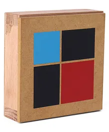 Little Genius Binomial Square - Multicolor