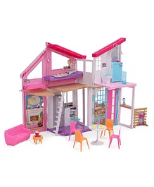 Barbie House And Furniture Play Set - Pink
