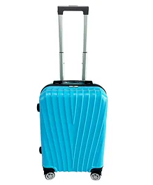 Usha Shriram ABS Luggage Bag Ice Blue - 24 Inch