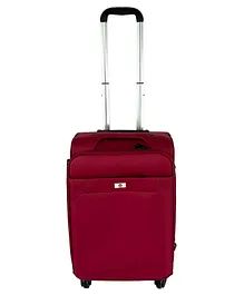 USHA Shriram Fabric 20 inch Red Luggage Bag