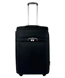 Usha Shriram Fabric Luggage Bag - Black
