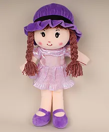 Dukiekooky Doll Soft Plush Toy Purple- Height 50 cm