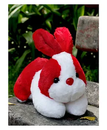 DukieKooky Kids Red  White Solid Bunny Soft Toys - Red