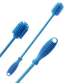 Bottle & Nipple Cleaning Brushes - Blue