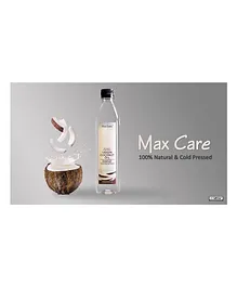 Max Care Wide Mouth Cold Pressed Virgin Coconut Oil - 500 ml