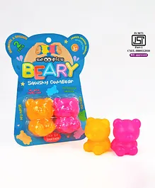 Scoobies Beary Squishy Gumbear 2 In 1 Pack - Multicolour