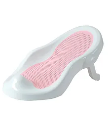 Safe-O-Kid Baby Bather with Silicone Mesh for New Born to Infants - Pink