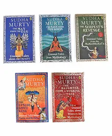Unusual Tales from Indian Mythology Set of 5 Books By Sudha Murthy - English