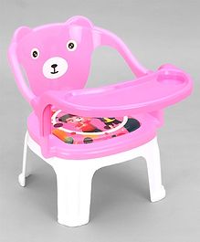 Kids Multi Purpose Chair With Feeding Tray (Colour & Print May Vary)