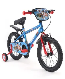 Ralleyz NE 14 Inches Bicycle with Training Wheels Paw Patrol 1.0 Theme - Blue