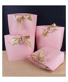 Chocozone Pack of 6 Paper Bags for Return Gifts Return Gift Bags for Kids Birthday It's a  Baby Shower Bag - Pink