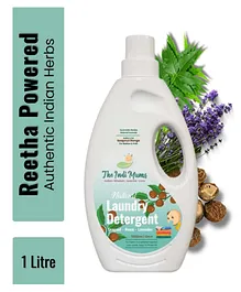 The Indi Mums Reetha & Neem Disinfectant Liquid Laundry Detergent For Baby Clothes - Anti-bacterial Chemical-free and Hypoallergenic - 1 Litre