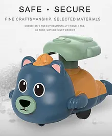 Sanjary Bear Press and Go Animal Vehicle Toy (Color May Vary)