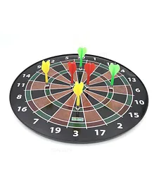 SANJARY Magnetic Dart Board With 4 Darts - Multicolour