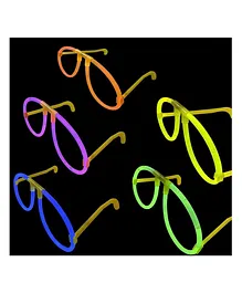 Chocozone Light up Toys Glowsticks Glow Goggles Party Favors for Kids Birthdays Toys for Boys Girls New Year Christmas Decoration Items (pack of 5)