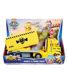 Paw Patrol Rubble Big Rig Vehicle - Yellow