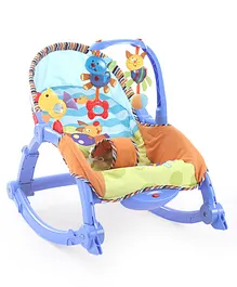 Rising Step Battery Operated 3 in 1 Baby Rockers with Music - Multicolour