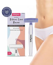 Sirona Reusable Bikini Hair Removal Razor for Women -Purple