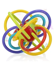OPINA Infant Toddler Rattle Toys 1 Loopi Rattle - Multicolor