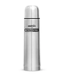Milton Thermosteel Flask With Plain Lid Silver - 500 ml