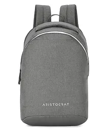 Aristocrat Zeal Laptop Backpack Grey - Height 17 Inches