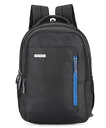 Aristocrat Crown Backpack Black - Height 18 Inches