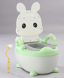 Baby Potty Chair Bunny Design - Green