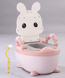 Baby Potty Chair Bunny Design - Pink
