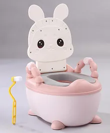 Baby Potty Chair Bunny Design - Pink