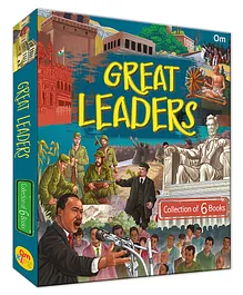 Great Leaders Collection of 6 Books  World Greatest Leaders Biographies for children - English