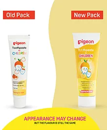 Pigeon Children Toothpaste Orange Flavor 45 gm (Color May Vary)