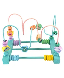 B4BRAIN Wire Bead Maze For Babies For Brain Development Designed by Experts - Multicolor