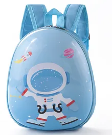 Babyhug Fashion Backpack Space Print - Blue