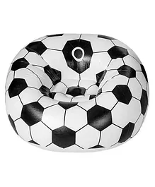 YAMAMA Inflatable Soccer Ball Shape Sofa Chair For Kids And Adults - Multicolor
