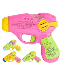 Fiddlerz Toy Guns With Music Flash Sound Projection - Multicolor