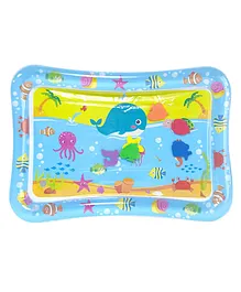 Muren Baby Kids Inflatable Water Play Mat Leakproof Indoor and Outdoor Tummy Time Fun Play Mat - Multicolour