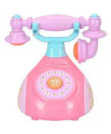 PLUSPOINT Simulation Retro Phone Landline Musical Toys (COLOR MAY VARY)